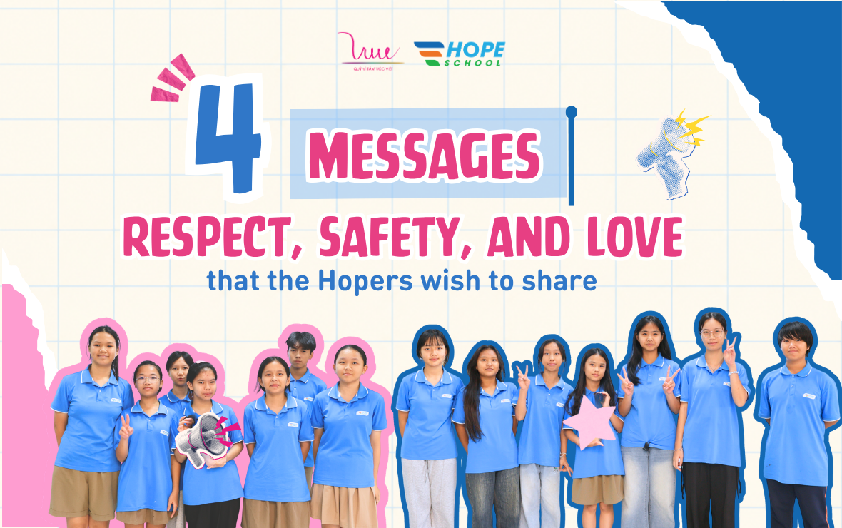 4 messages of respect, safety, and care that the Hopers want to spread